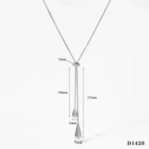 Silver Necklace D1420