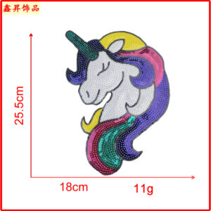 Hot melt adhesive * color * left * unicorn * high 25.5cm