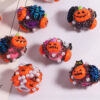 Wholesale Halloween Devil Pumpkin Beads Straight Hole Loose Beads DIY Mobile Phone Chain Key Chain Bag Chain Jewelry Accessories