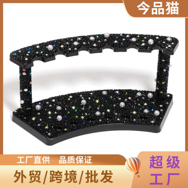 Wholesale Sugar pen holder display stand with cross-string pen display stand