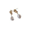 Wholesale French Retro Baroque Pearl Earrings for Women 2024 New Cross-Border 5Elect Trendy Accessible Luxury Elegant Knotted Ears