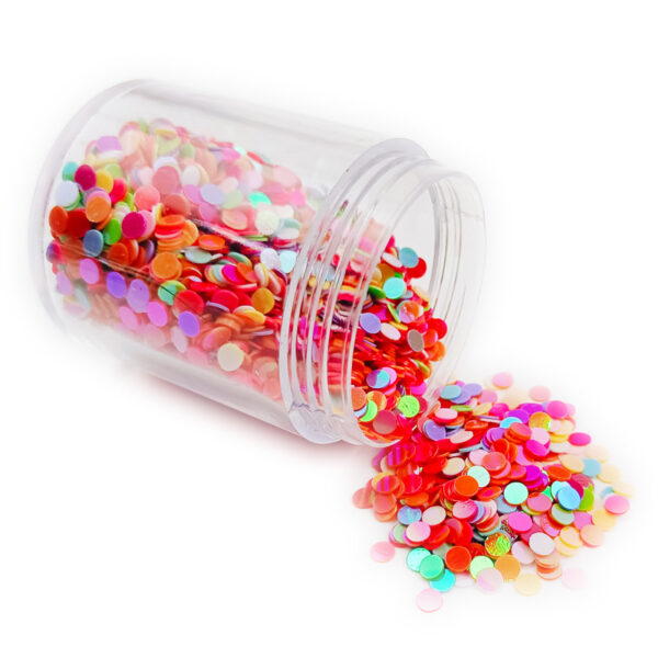 Wholesale Ya Leduo 3mm Non-porous Round Pieces Macaron Bead Stationery Mobile Phone Case Nail Art DIY Sequin Jewelry Accessories Flash Pieces