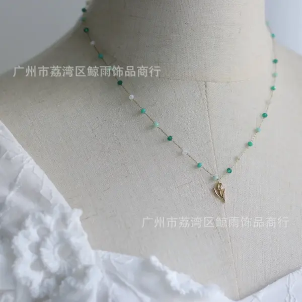 Wholesale PVD Coated Real Gold Plated 18K Gold 304 Stainless Steel Waterproof Non Tarnish 304 Stainless Steel Necklace