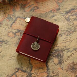 Crazy Horse Leather Wine Red