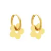 PVD Coated Real Gold Plated 18K Gold Geometric 304 Stainless Steel Fashion Waterproof Non Tarnish Earrings