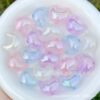 Wholesale Tiny glow-in-the-dark crescent moon beads with holes