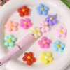 Wholesale Colorful Small Flowers with Holes Beads