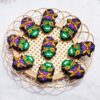 Wholesale e-commerce product: Green Gulu Head Silicone Cartoon Beads, wholesale from the factory, DIY silicone beads.