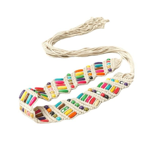 Wholesale Ethnic style braided Chinese knot belt