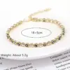 European And American New Fashion Copper Chain Inlaid Zircon Oil ipping Devil's Eye Bracelet