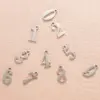 Wholesale PVD Coated 18K Gold Real Gold Plated Number Stainless Steel Simple Style Waterproof Non Tarnish