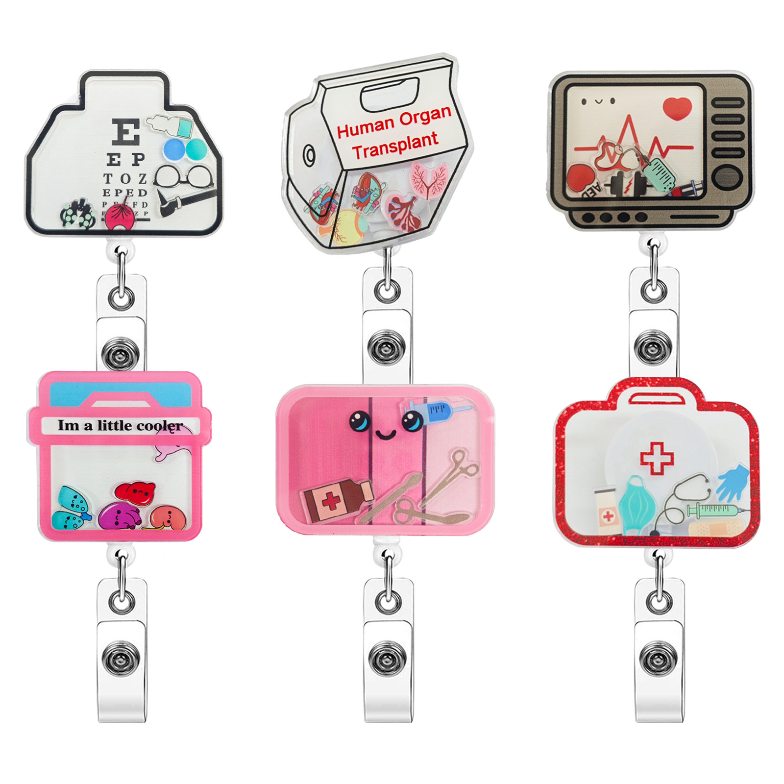 Wholesale Medical and nursing hollowed-out rocking toy acrylic stretchable easy-to-pull