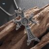Wholesale Retro Viking Celtic Knot Cross Pendant