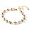 Wholesale Three-color electrophoretic laser bead women's bracelet