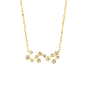 Scorpio Constellation Golden
