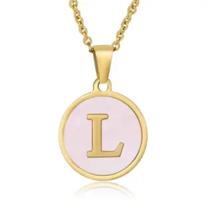 Gold L (Including Chain)