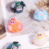 Wholesale Cartoon Crying Bag Straight Hole Loose Beads DIY Mobile Phone Key Chain Necklace Bag Chain Aessories