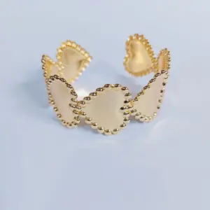 Gold / Average Size / Love Bracelet