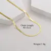Wholesale Stainless Steel Titanium Steel Hip-Hop Plating Solid Color Necklace