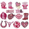 oly-f46551eb3fe31f0ed4553438b5a2acf8 Wholesale Sweet Western-style Embroidered Applique
