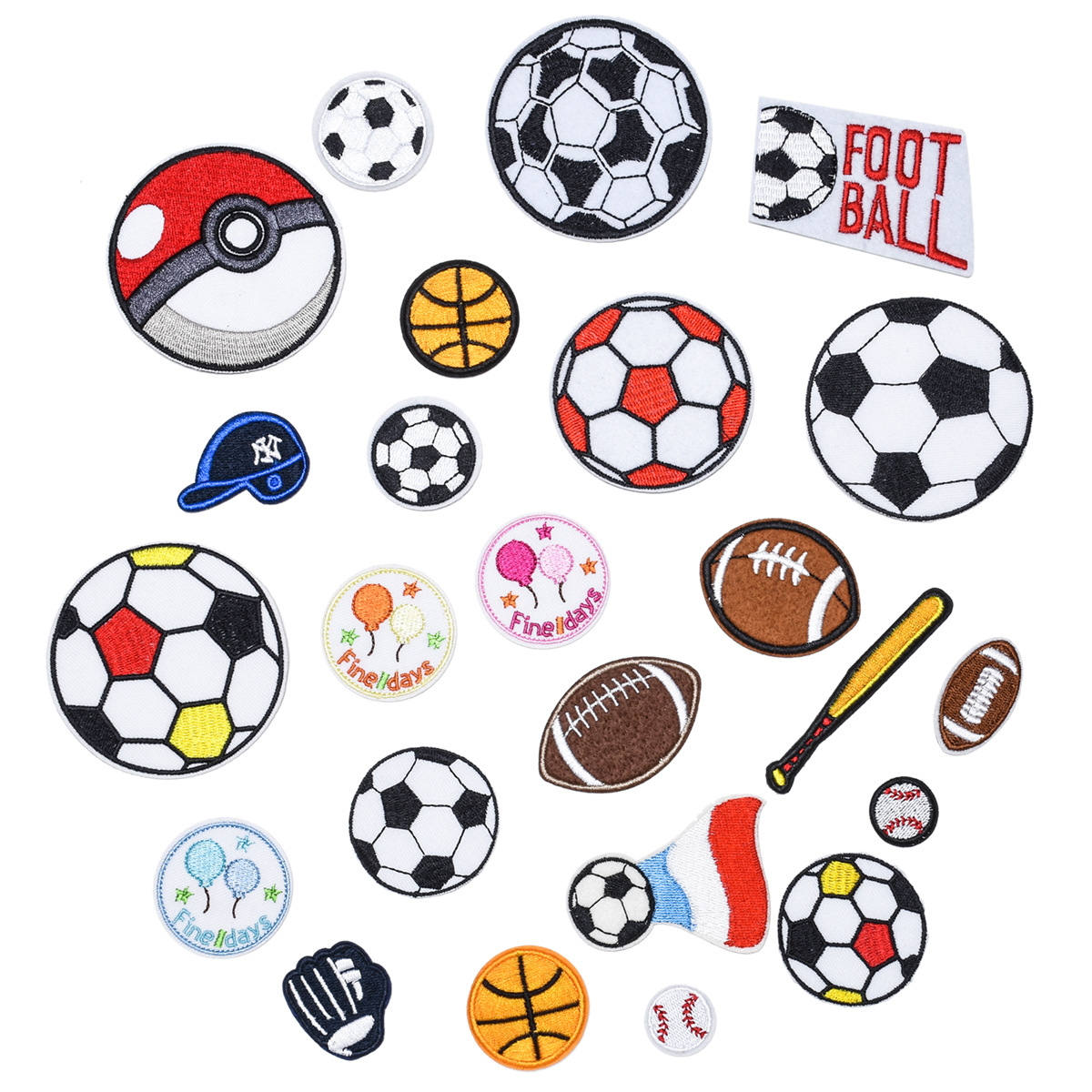 Wholesale Trendy Football and Basketball Srts Patch