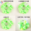 Wholesale LED large intestine hair ring shiny satin light-emitting hair rope