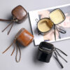Wholesale Oil Wax Leather PU Leather Hand Key Bag Ins Retro Niche Lipstick Wen Play Storage Coin Coin Purse