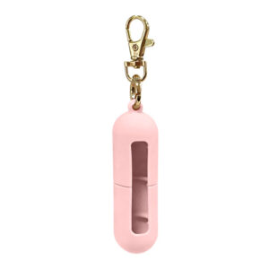 Protective case/capsule cherry blossom pink + metal buckle