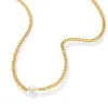Wholesale PVD Coated Real Gold Plated 18K Gold Geometric 304 Stainless Steel Fashion Waterproof Non Tarnish 304 Stainless Steel Necklace