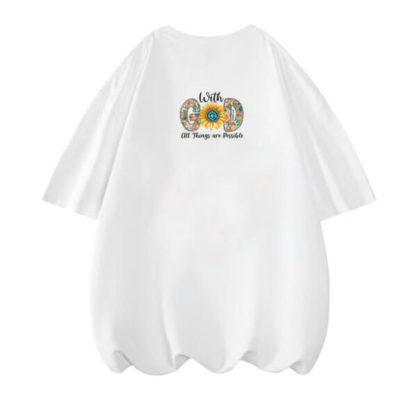 Wholesale Yellow sunflower letter heat transfer printing