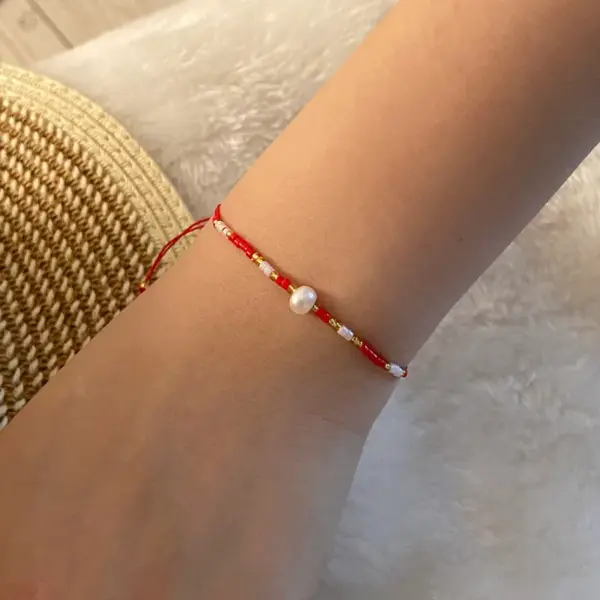 Wholesale Simple Style Commute Color Block 18K Gold Plated Rope Wholesale Bracelets