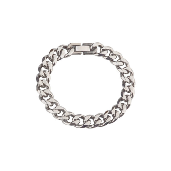 oly-f4cbff98b625a56b4277126c11af7359 Wholesale Cuban Bracelet High-grade Titanium Steel Trendy Simple Internet Celebrity Hip-hop Street Cole Bracelet Chain for Boys and Girls