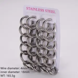 [Steel] Wire Diameter 4mm, Inner Diameter 18mm