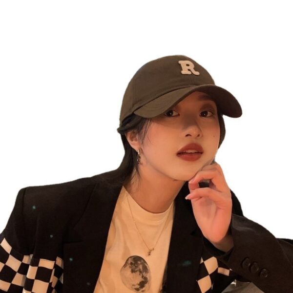 Wholesale Women's Universal Baseball Cap for Large Head Sizes, Spring and Autumn Style, Face-Slimming Trendy Student Versatile Korean-Style Sun Hat