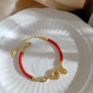 7789 Red Rope Lucky Bracelet