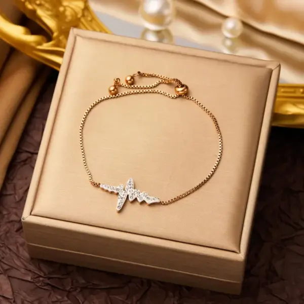 Geometric 304 Stainless Steel Simple Style Commute 304 Stainless Steel Bracelets