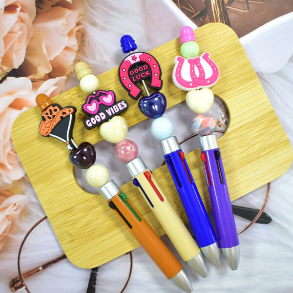 oly-f4fc61ef0491b2d601e2a98951e5a7af Wholesale Pink denim series bead string