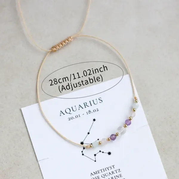 Bohemian Geometric Natural Stone Bracelets In Bulk