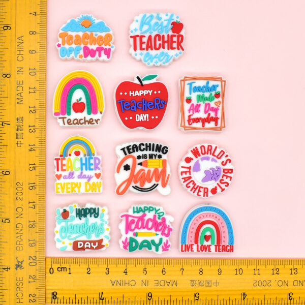 oly-f509530013fac6bbefb6df3f4210d311 Wholesale Teacher Series Cartoon Soft Rubber Beads