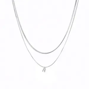 White Gold Color Double Layer / N