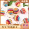 oly-f5110be6a4d9ec171743b56368fc3eae Wholesale Yangmei colored beaded round acrylic striped beads