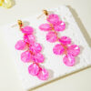 Wholesale Cross-border Summer Tassel Long Petal Earrings Women's Super Fairy Shell Design Simple Earrings Niche Holiday Ears