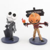 Wholesale 6 2Nd Generation Nightmare before Christmas Jack Jack Skellington Figure Car Desktop Doll Car Ornament