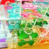 Wholesale Bear Acrylic Pen Stationery Box Creative Cosmetic Pen Storage 10cm