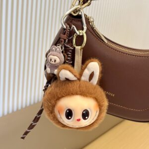 Plush lab cloth pendant [brown]