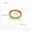 Wholesale Simple Style Commute Eye 304 Stainless Steel 18K Gold Plated Bangle In Bulk