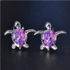 oly-f54768949bc9b6e2dcd527ee07607718 Wholesale Yansheng AliExpress Amazon platform hot Aobao tortoise multi-color earrings exquisite earrings factory outlet