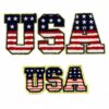 oly-f54b719eaed760bf4957fbfe1b5f1698 Wholesale In-Stock Chenille Independence Day Letter Patches Badges Patches Clothing Aessories Towel Embroidery Aessories Manufacturer