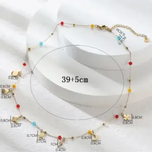 Wholesale PVD Coated Real Gold Plated 14K Gold Printing 304 Stainless Steel Chinoiserie Waterproof Non Tarnish 304 Stainless Steel