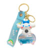 Wholesale Creative Oiled Kuromi Car Keychain Cartoon Sanrio Bag Pendant Car Key Chain Small Gift